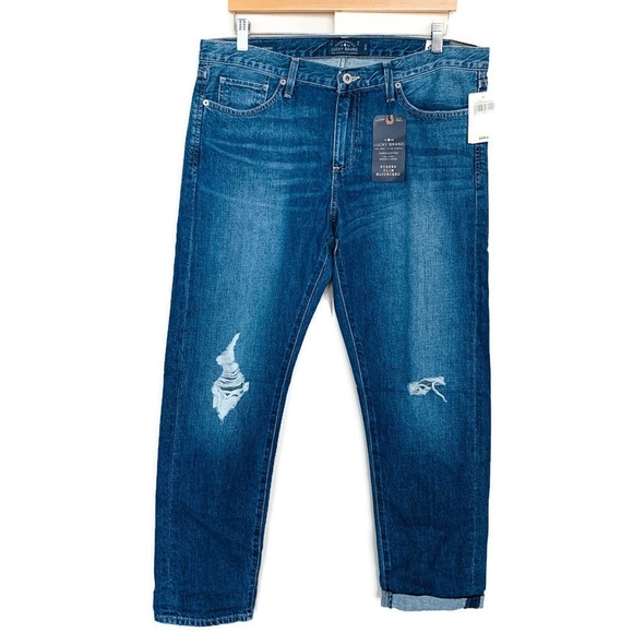 🆕 Lucky Brand Sienna Slim Boyfriend Jean - Picture 3 of 8
